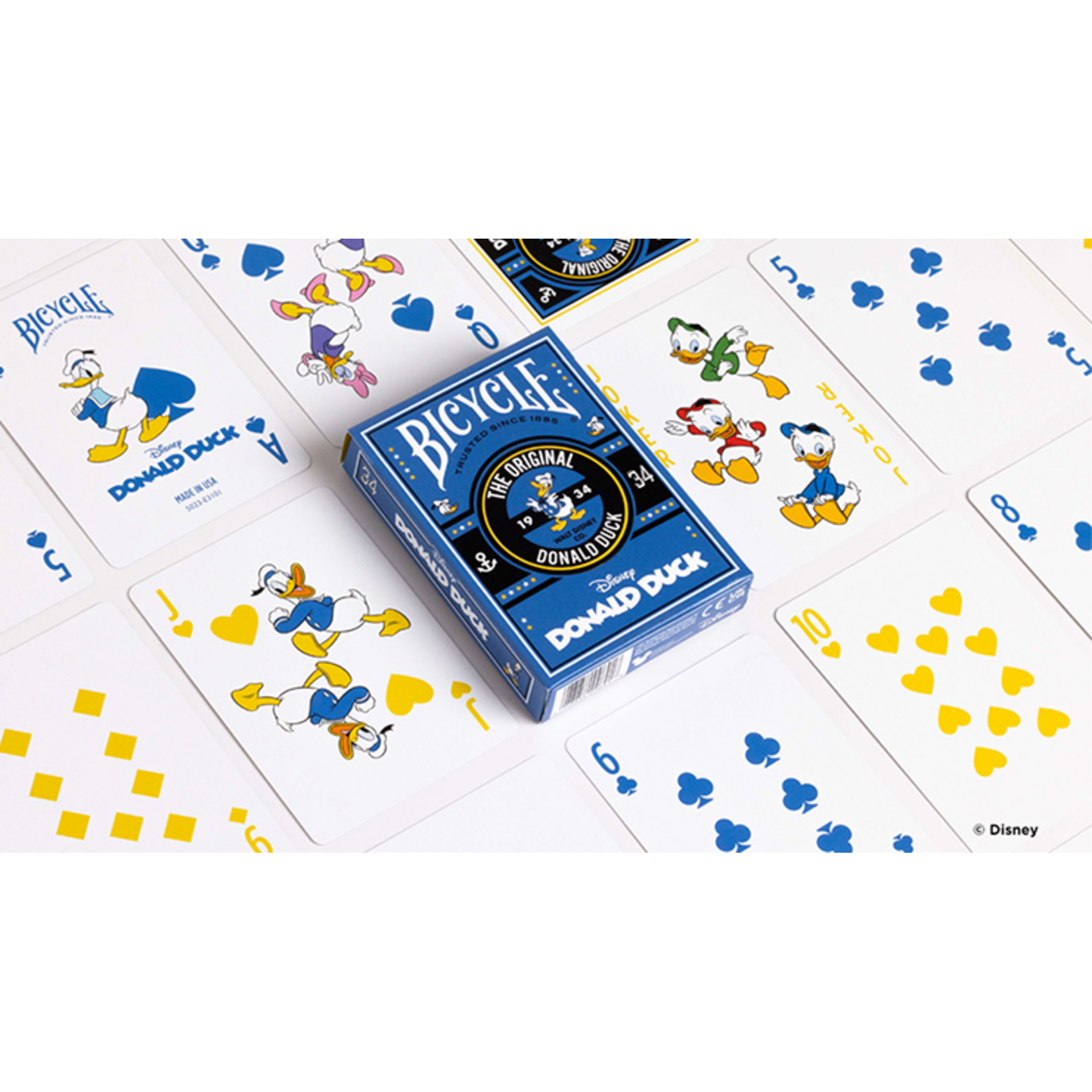 Bicycle Bicycle Disney Donald Duck Speelkaarten by US Playing Card Co