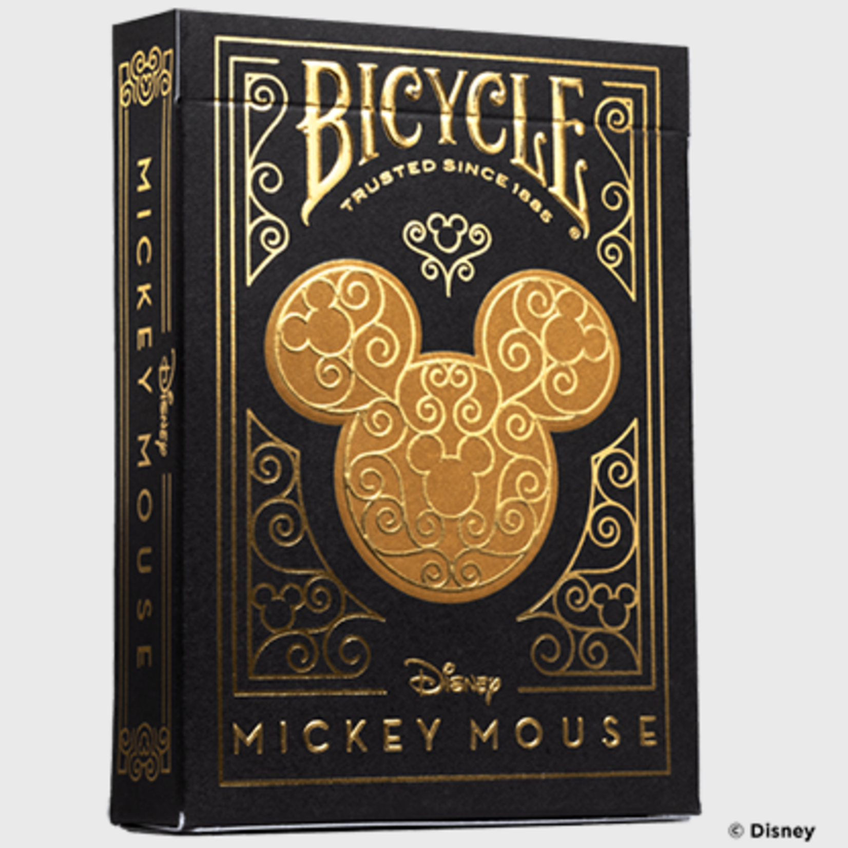 Bicycle Disney Mickey Mouse (Black and Gold) speelkaarten