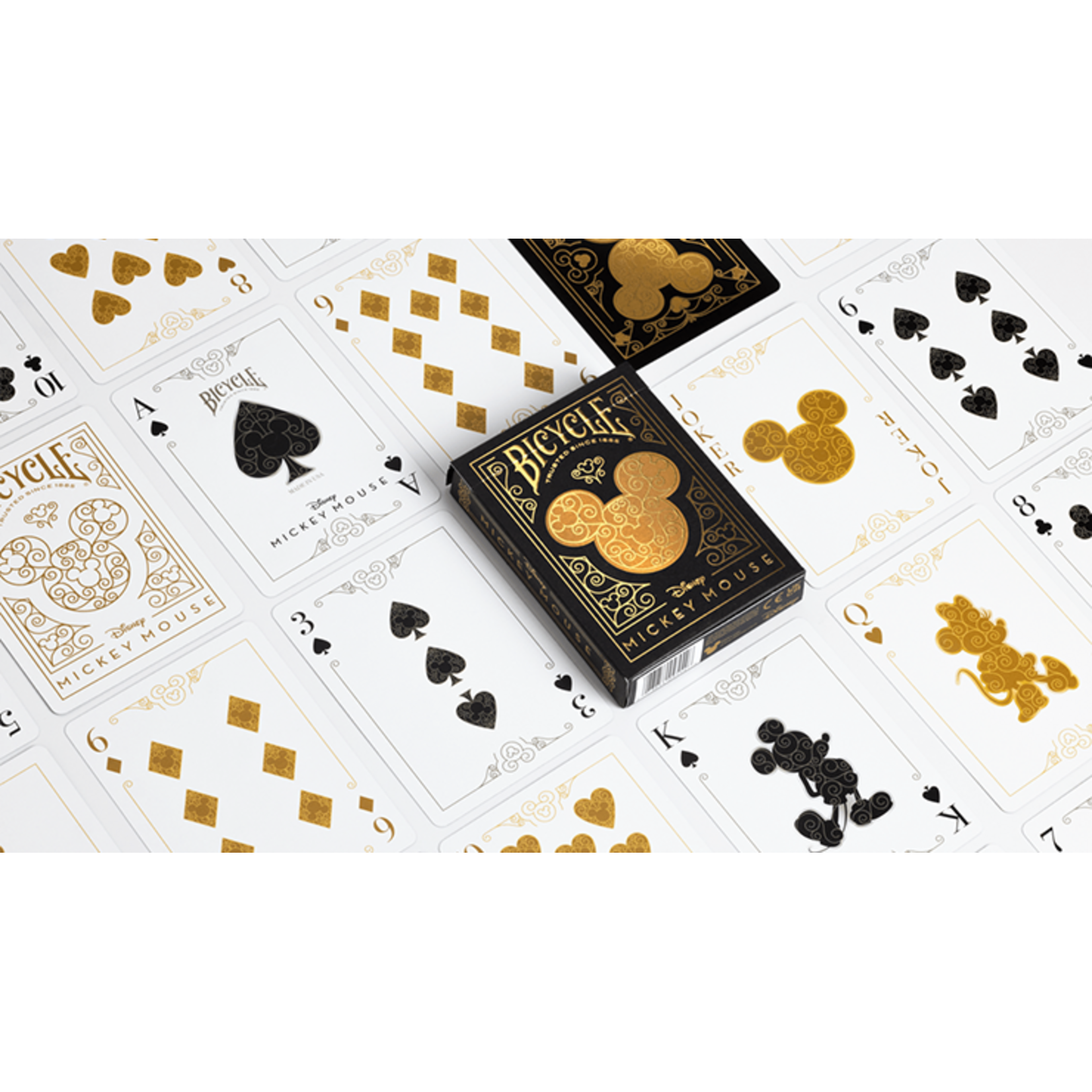 Bicycle Bicycle Disney Mickey Mouse (Black and Gold) speelkaarten