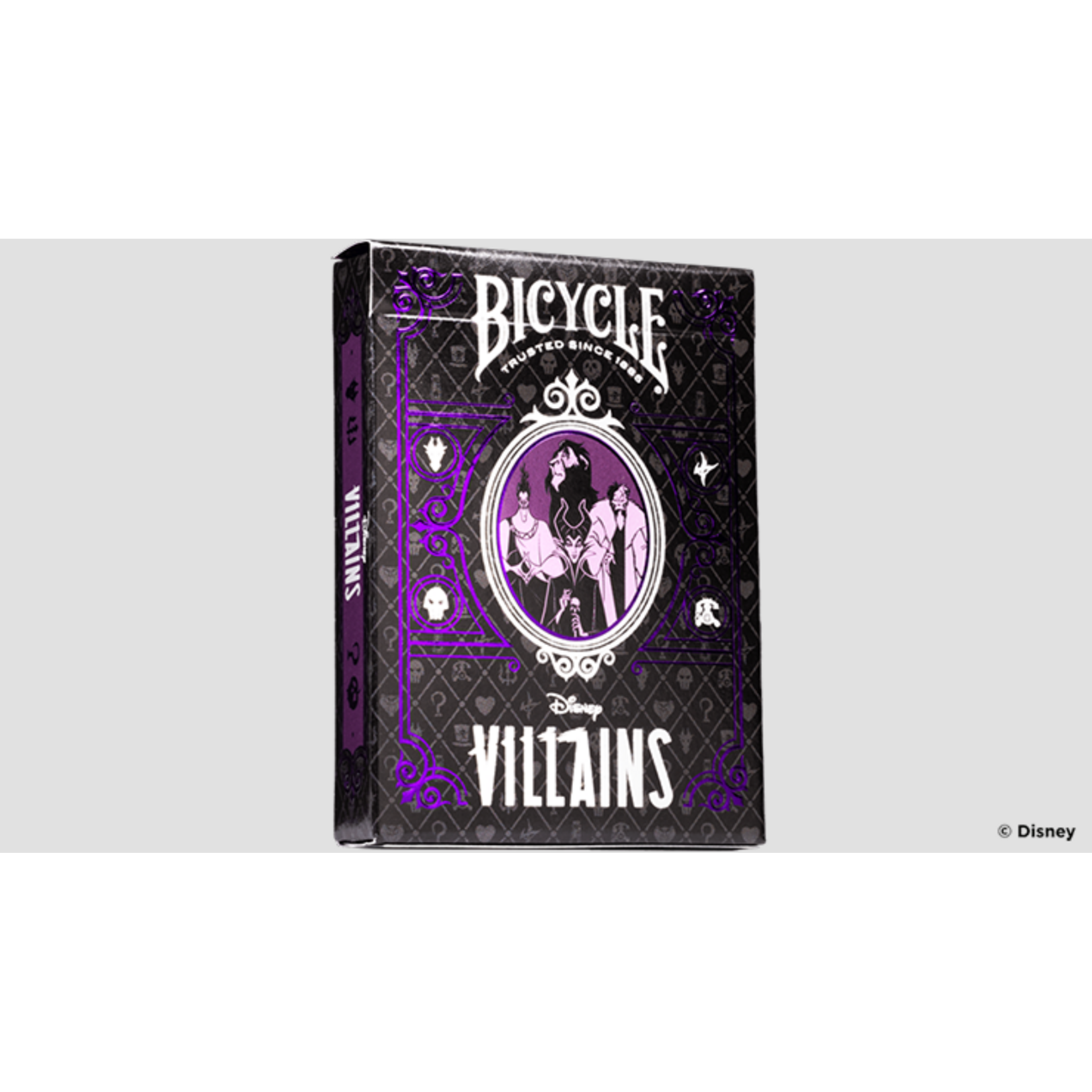 Bicycle Disney Villains (Purple) speelkaarten by US Playing Card Co.