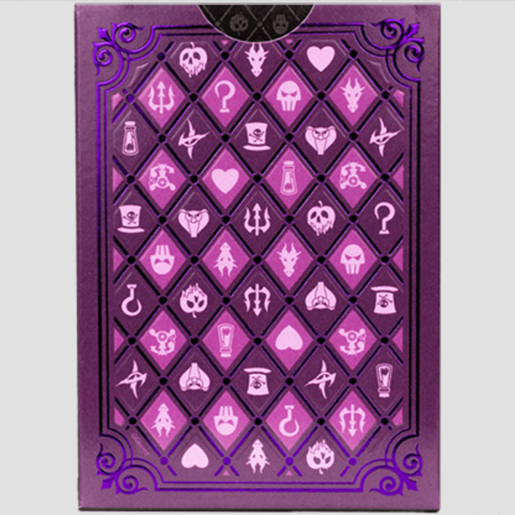 Bicycle Disney Villains (Purple) speelkaarten by US Playing Card Co.