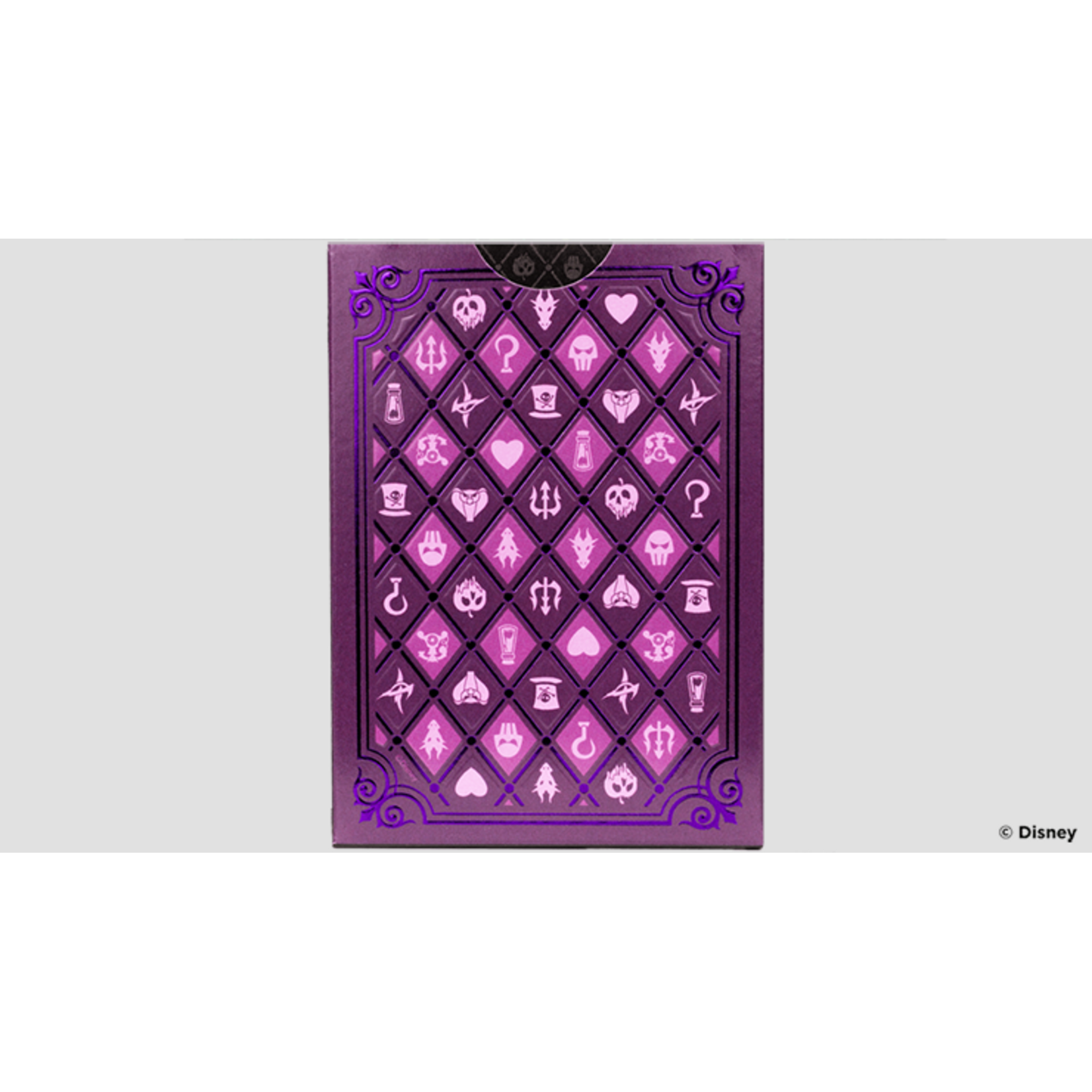 Bicycle Disney Villains (Purple) speelkaarten by US Playing Card Co.
