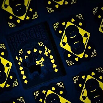 Bicycle Dog (Blue) Playing Cards by US Playing Card Co.