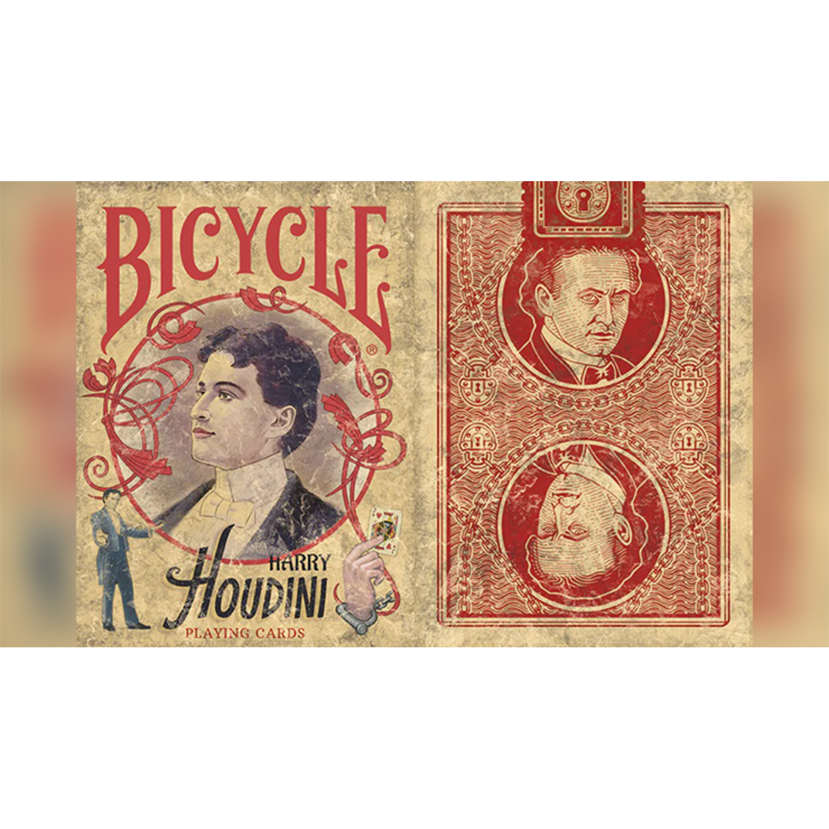 Bicycle Bicycle Harry Houdini Playing Cards by Collectible Playing Cards