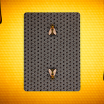 Bicycle Honeybee (Black) Speelkaarten