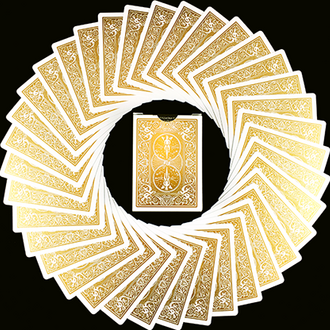 Bicycle MetalLuxe Gold Playing Cards Limited Edition by JOKARTE