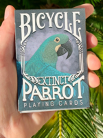 Bicycle Parrot Extinct Playing Cards