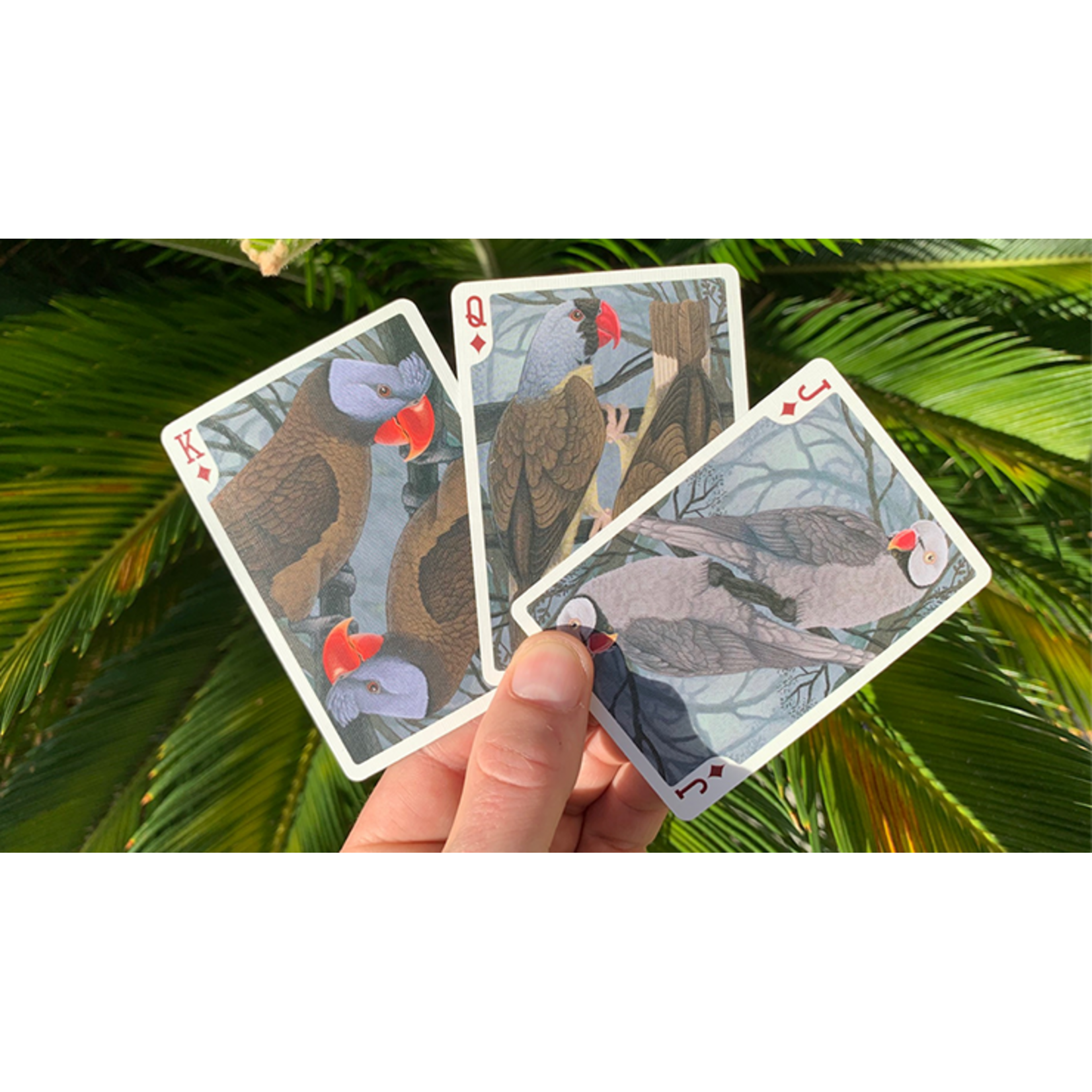 Bicycle Parrot Extinct Playing Cards