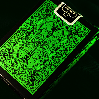 Bicycle Reverse (Green) Playing Cards