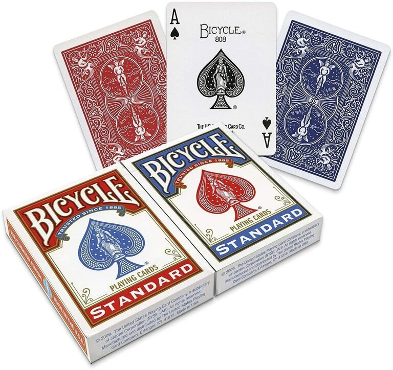 Bicycle rider back poker duo pack