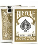 Bicycle rider back standaard goud