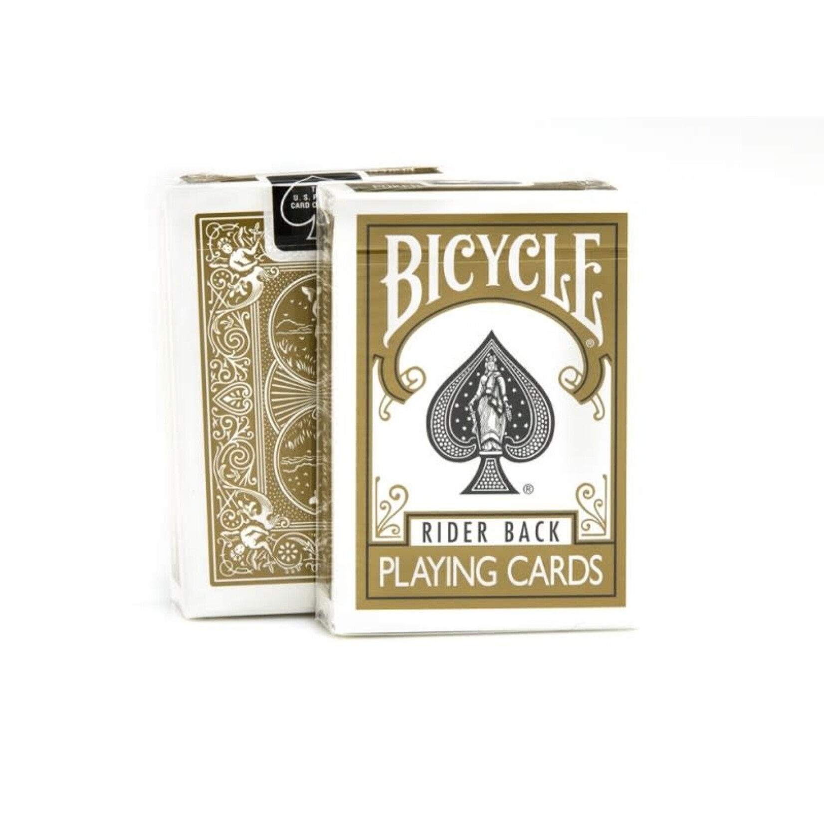 Bicycle rider back standaard goud