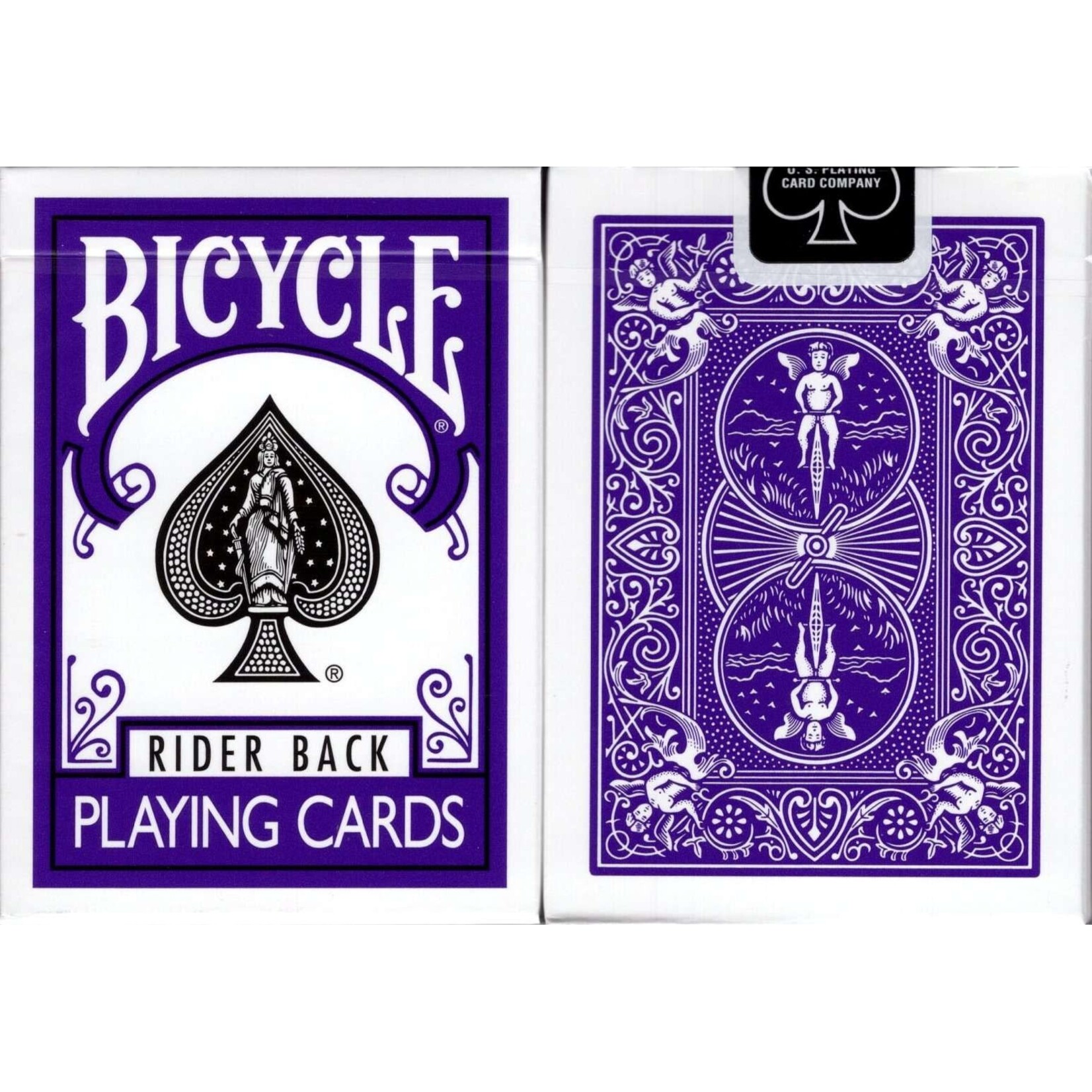 Bicycle rider back standaard paars