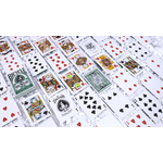Bicycle Snowman (Groen) Playing Cards