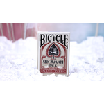 Bicycle Snowman (Rood) Playing Cards