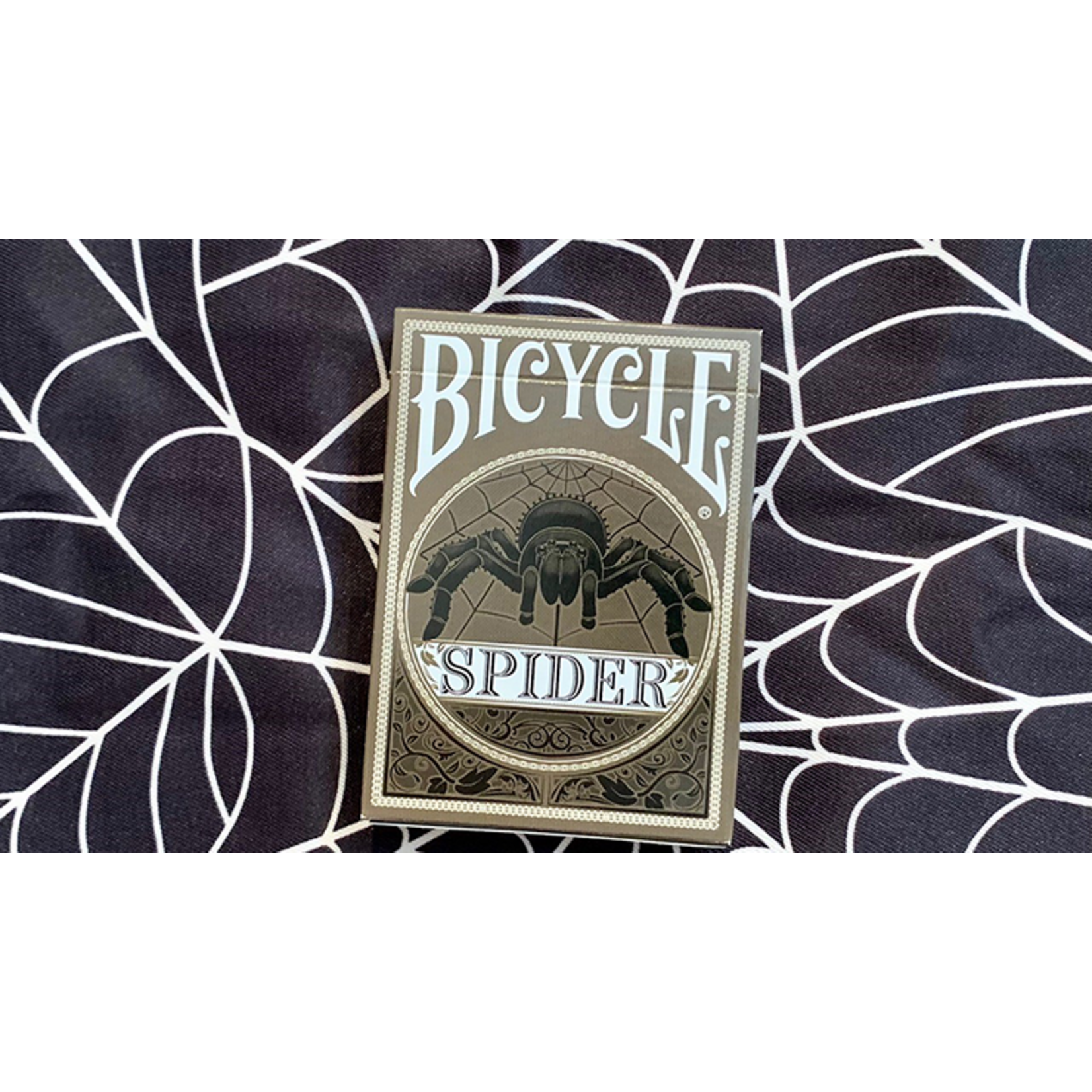 Bicycle Spider (Green) Playing Cards