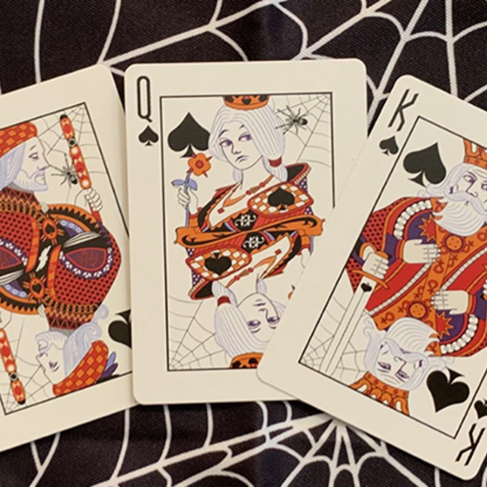 Bicycle Spider (Green) Playing Cards