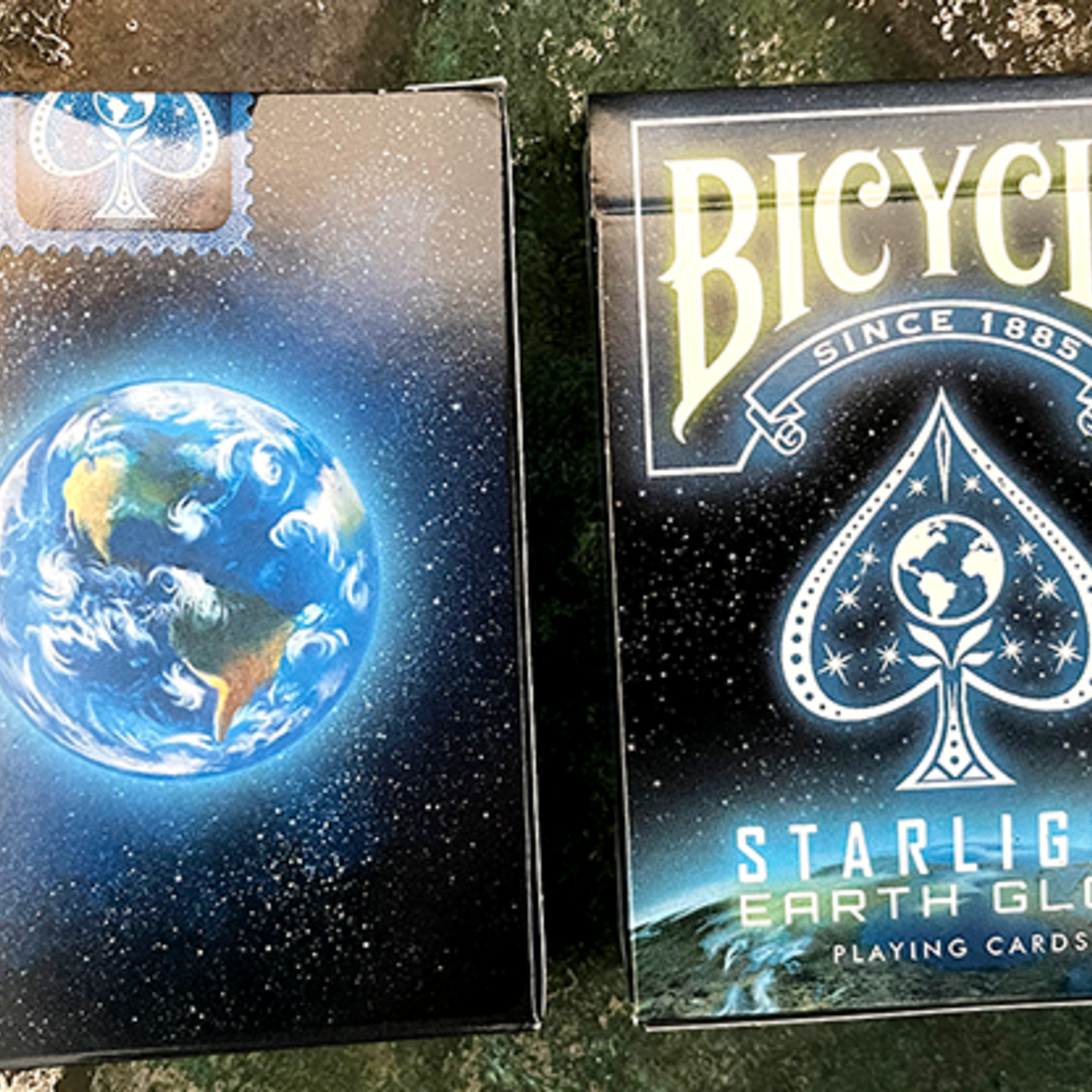 Bicycle Starlight Earth Glow Speelkaarten