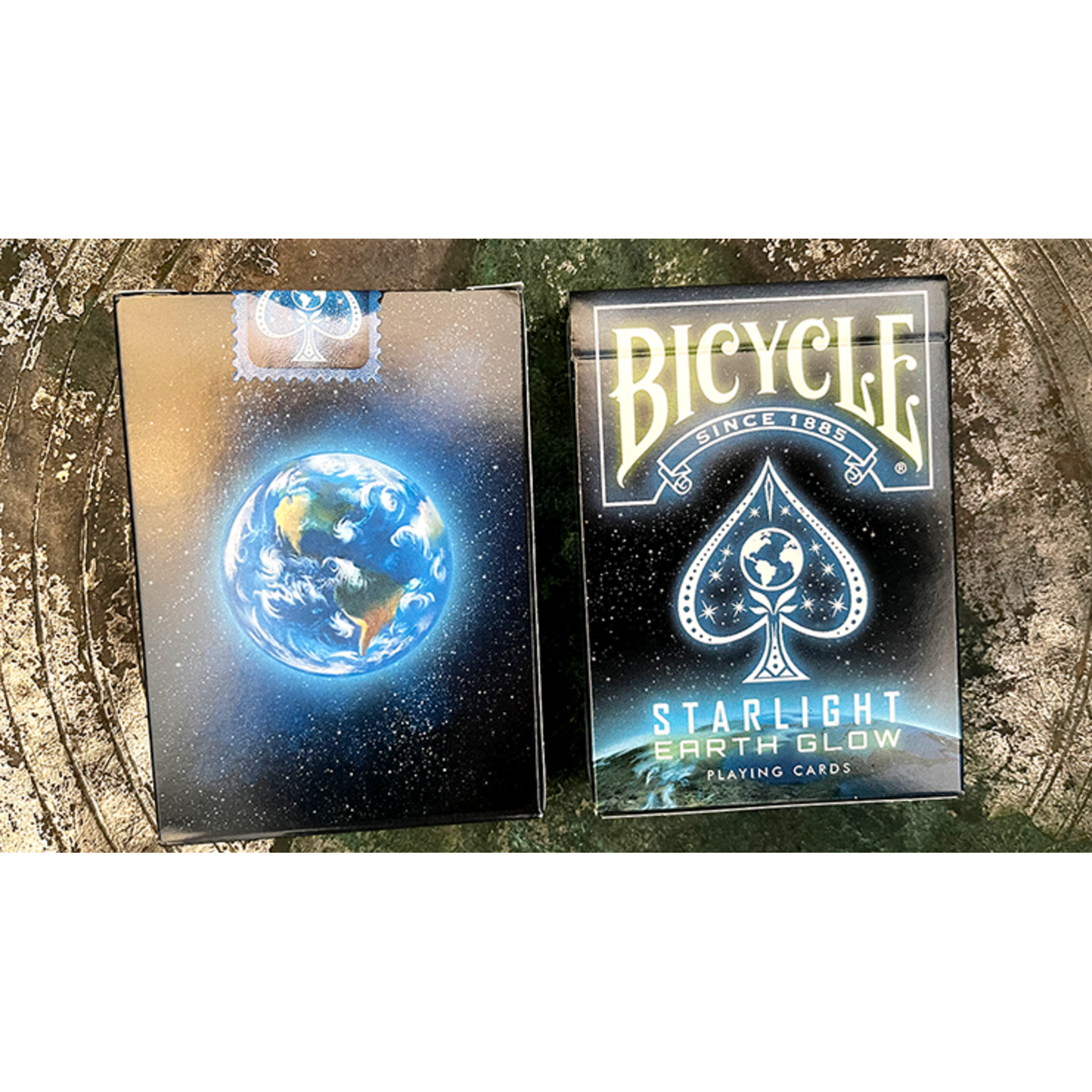 Bicycle Starlight Earth Glow Speelkaarten
