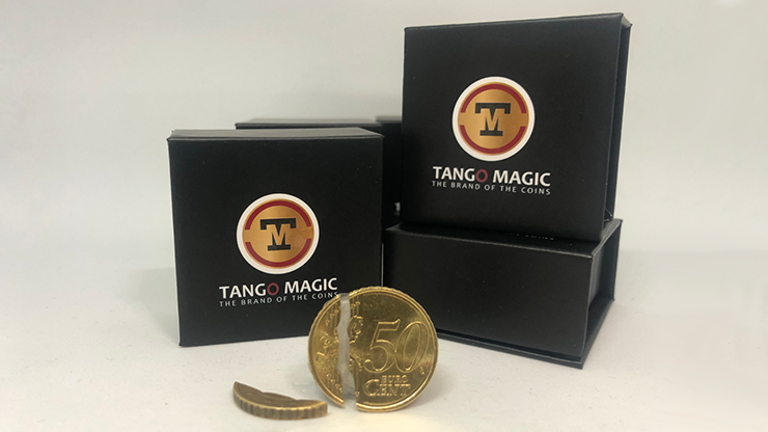 Tango Magic Bite Coin 50 eurocent - intern met stukje
