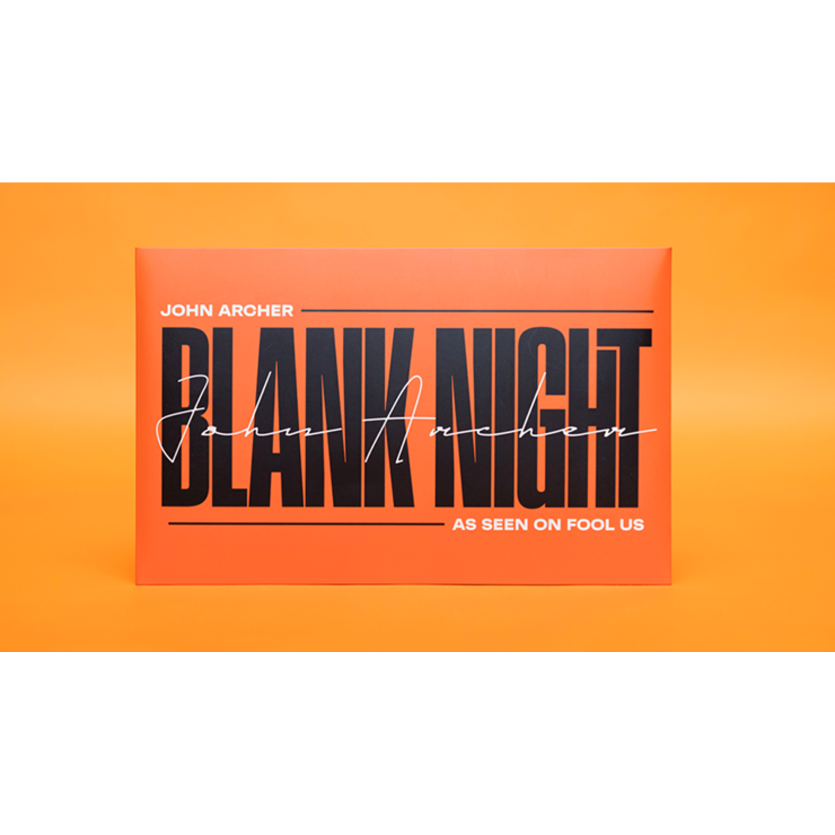 Blank Night 2025 Edition (Orange) by John Archer