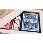 Blue Wheel Playing Cards (DKNG) by Art of Play