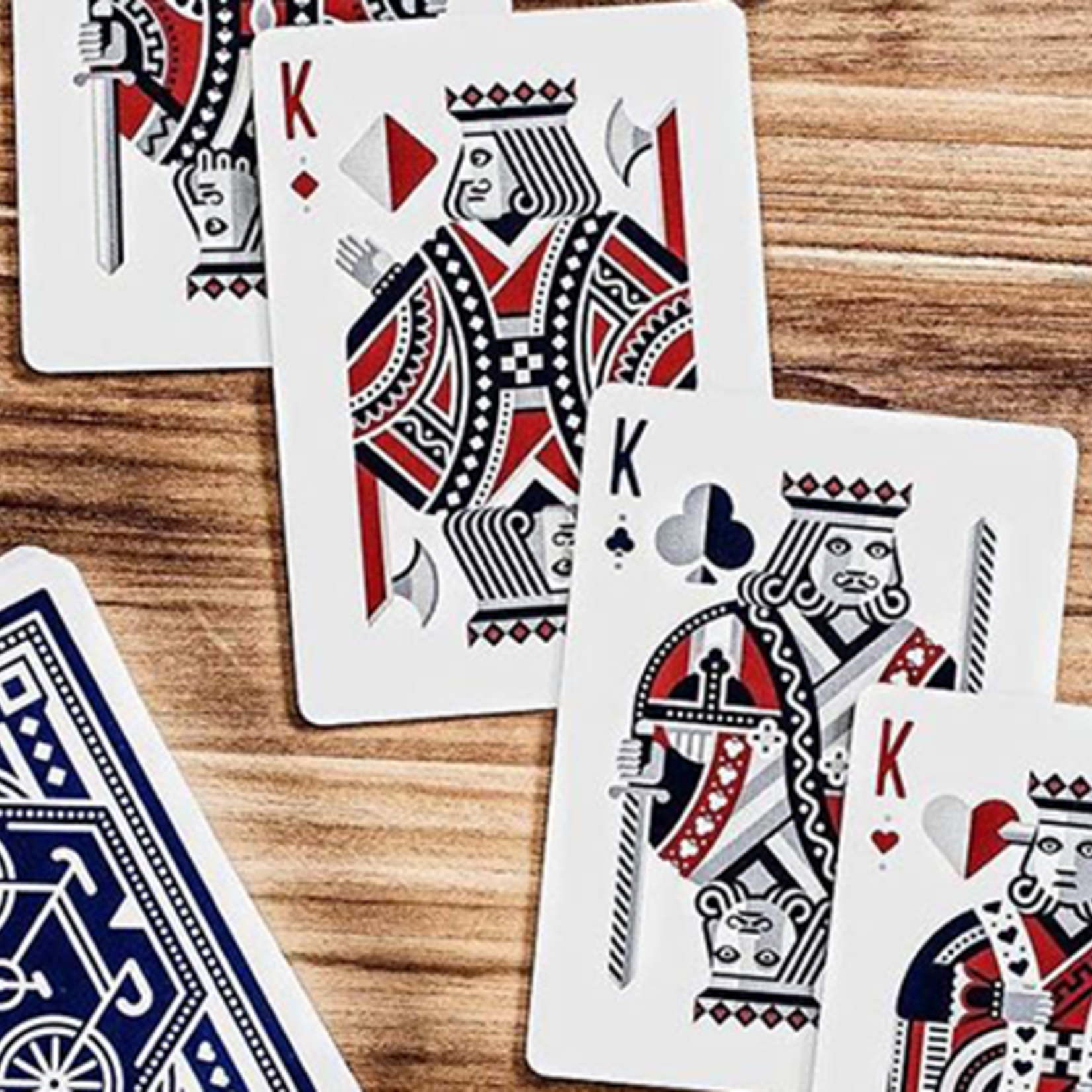 Blue Wheel Playing Cards (DKNG) by Art of Play