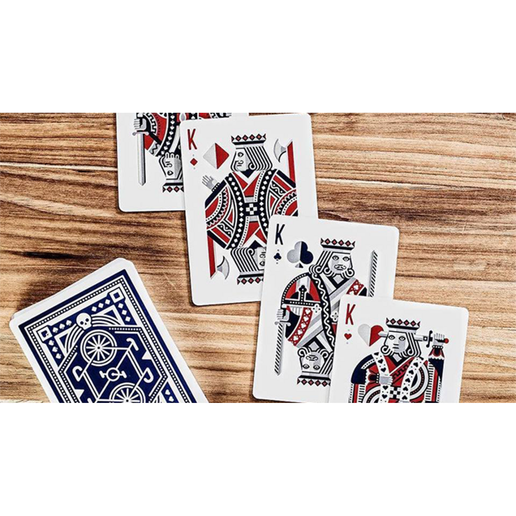 Blue Wheel Playing Cards (DKNG) by Art of Play