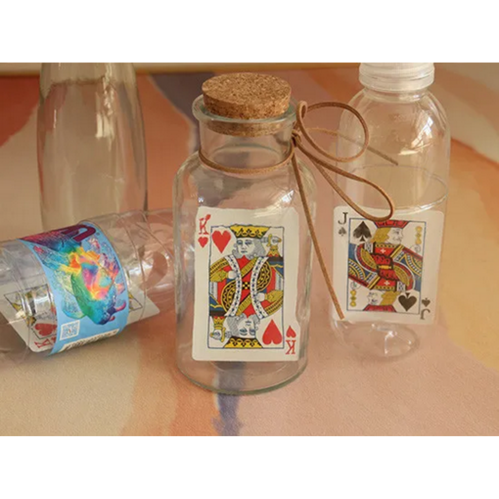 Card to Bottle by J.C Magic