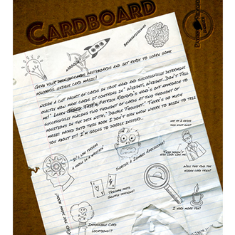 CARDBOARD The Book by Patrick G. Redford