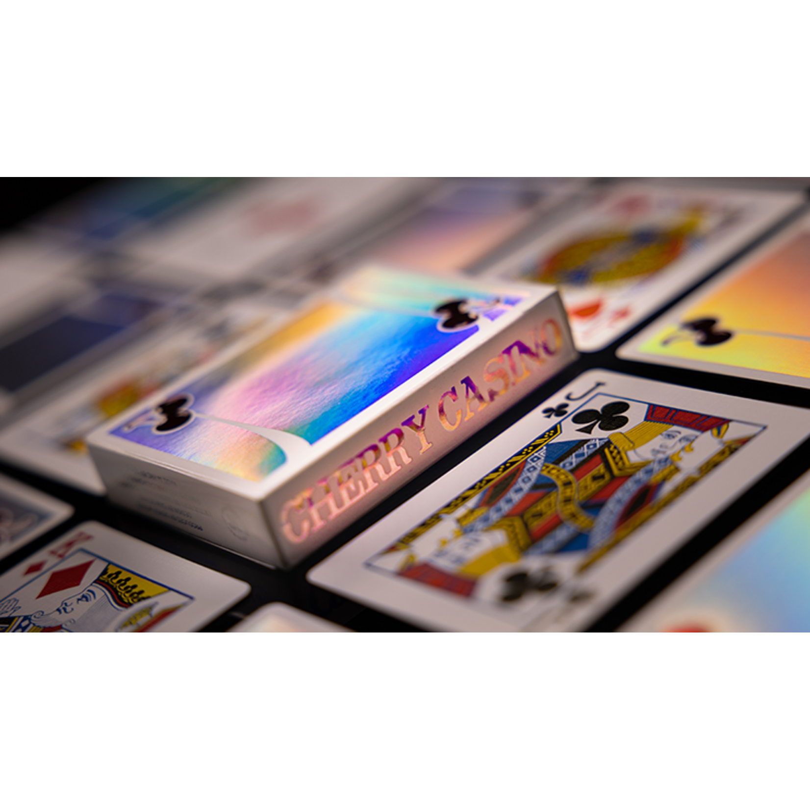 Cherry Casino Sands Mirage (Holographic) Playing Cards