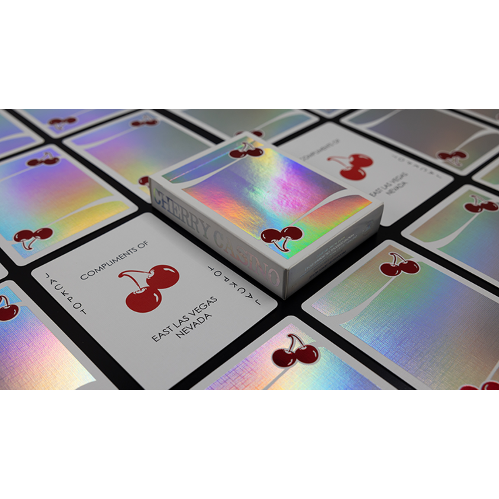 Cherry Casino Sands Mirage (Holographic) Playing Cards