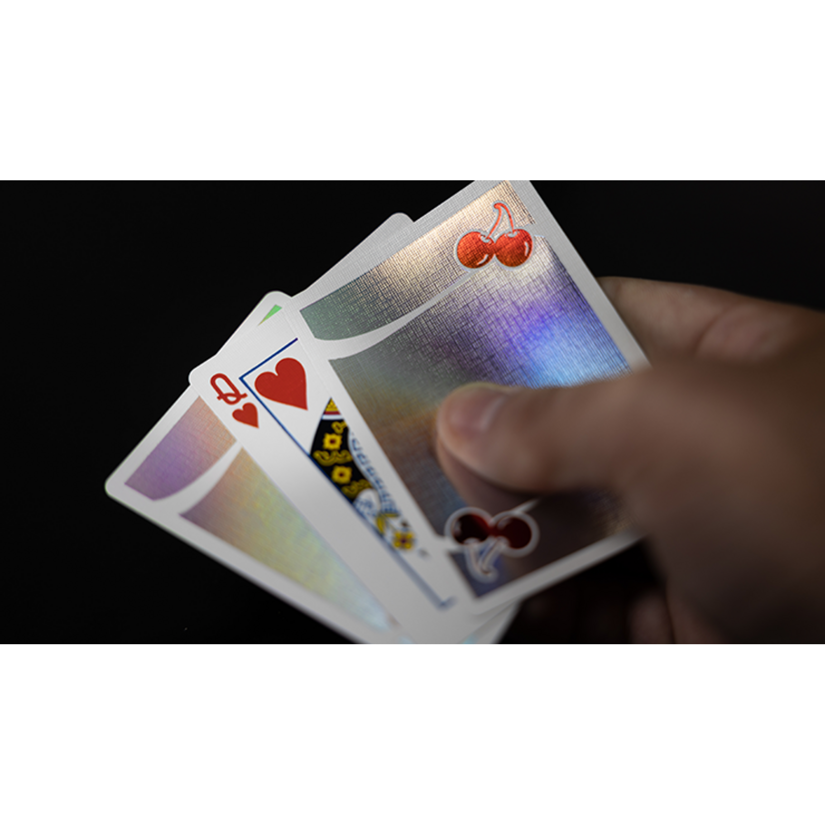 Cherry Casino Sands Mirage (Holographic) Playing Cards