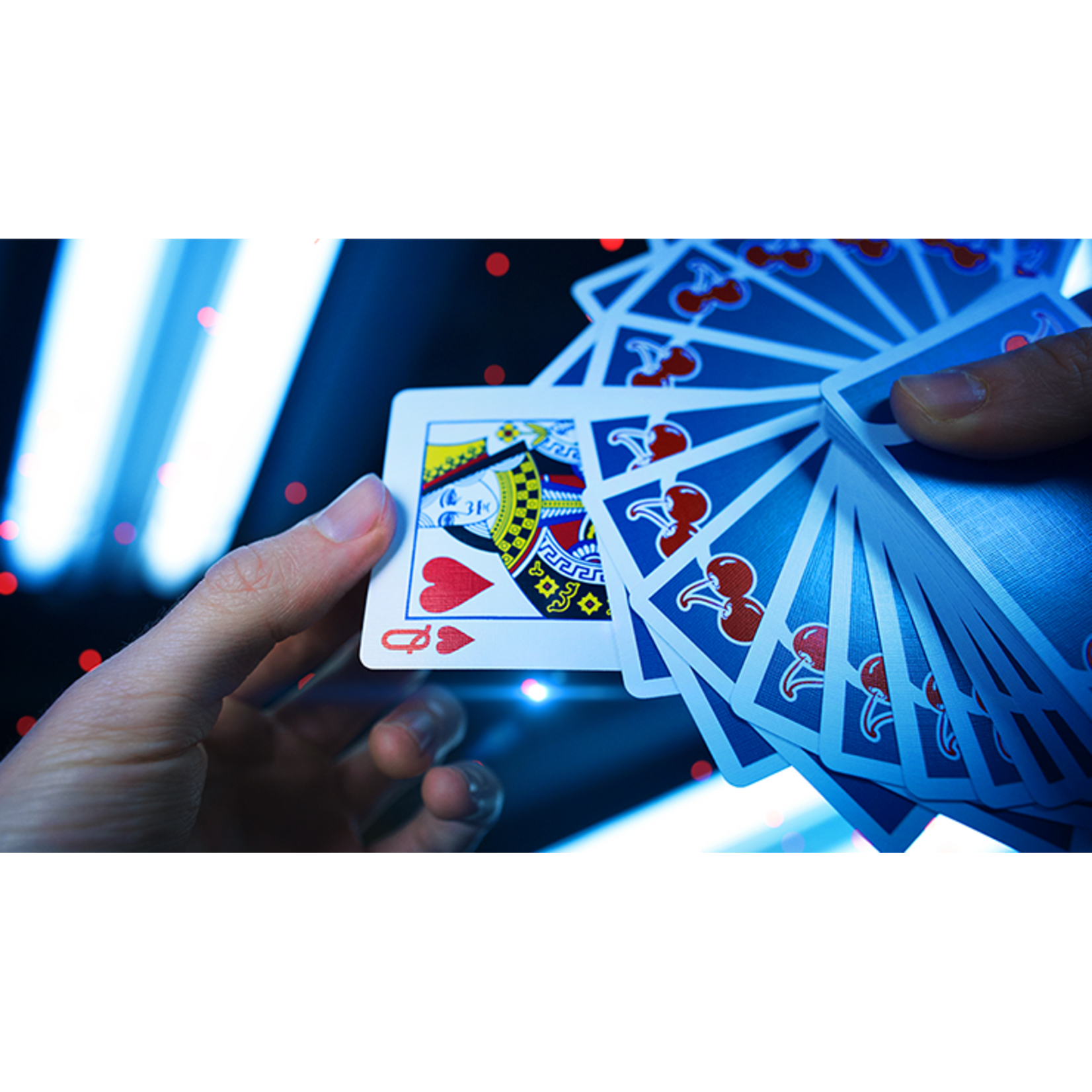 Cherry Casino Speelkaarten (Tahoe Blue)