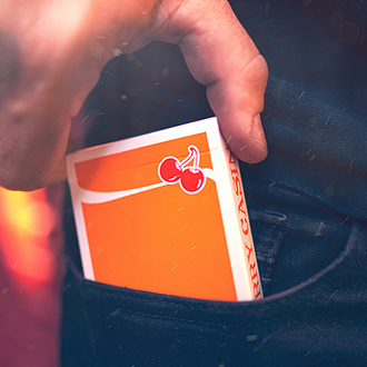 Cherry Casino Summerlin Sunset (Orange) Speelkaarten