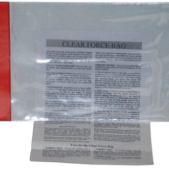 Clear force bag
