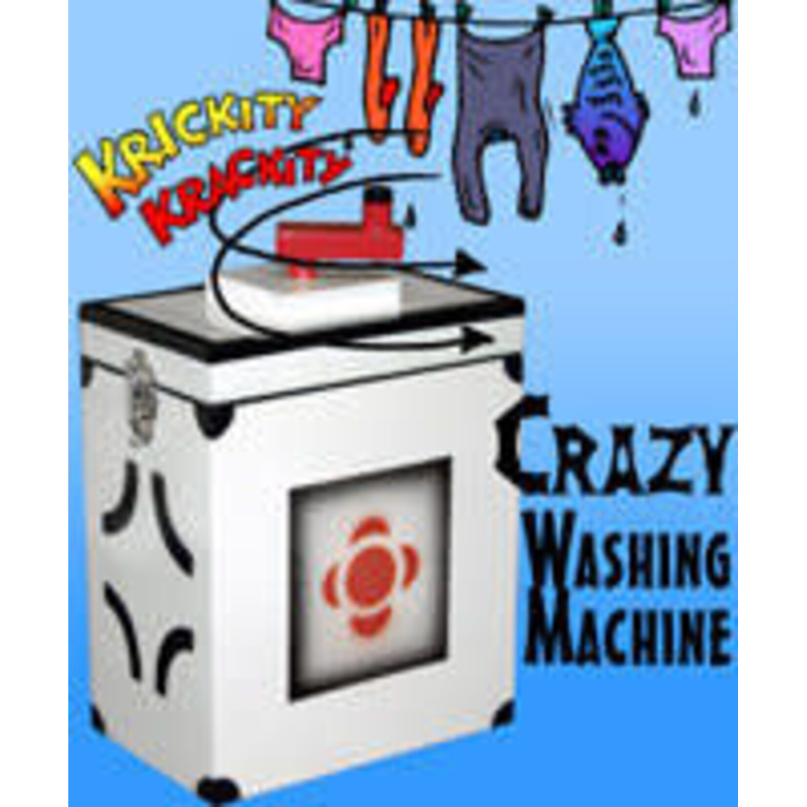 Crazy washing machine - magische wasmachine