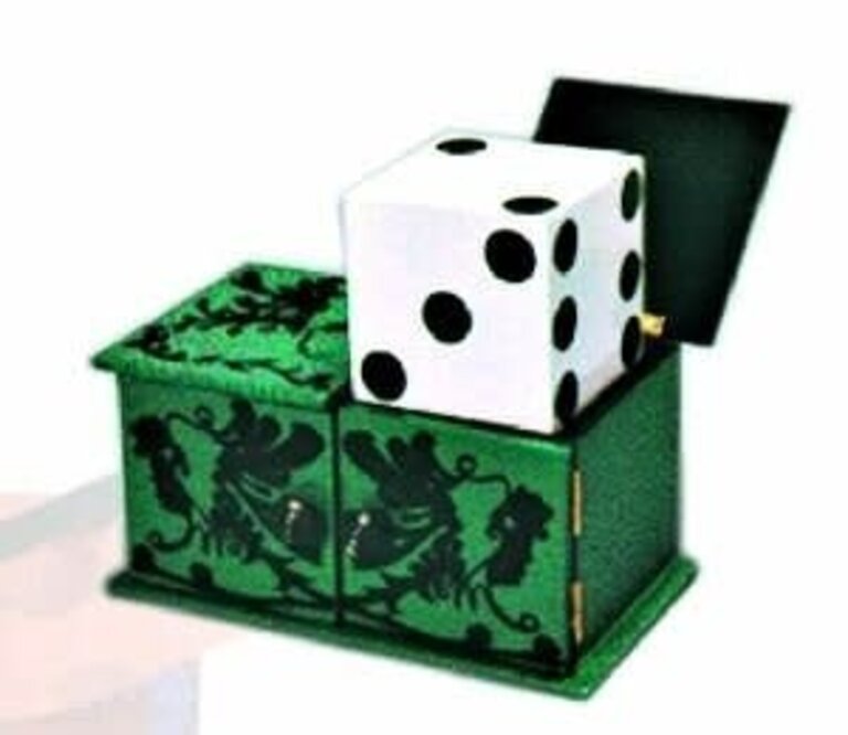 Die box - dobbelsteenkast groen