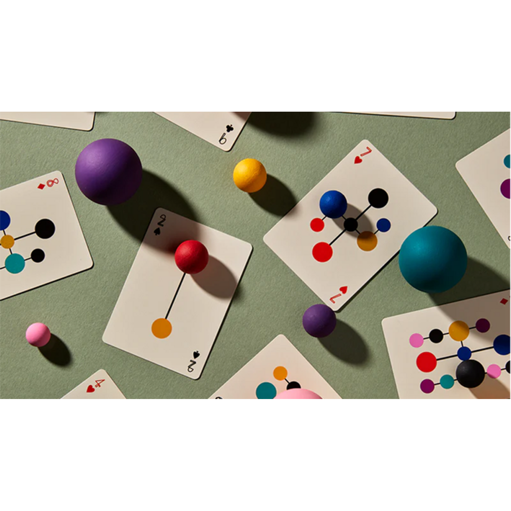 Eames "Hang-It-All" (Green) Playing Cards by Art of Play