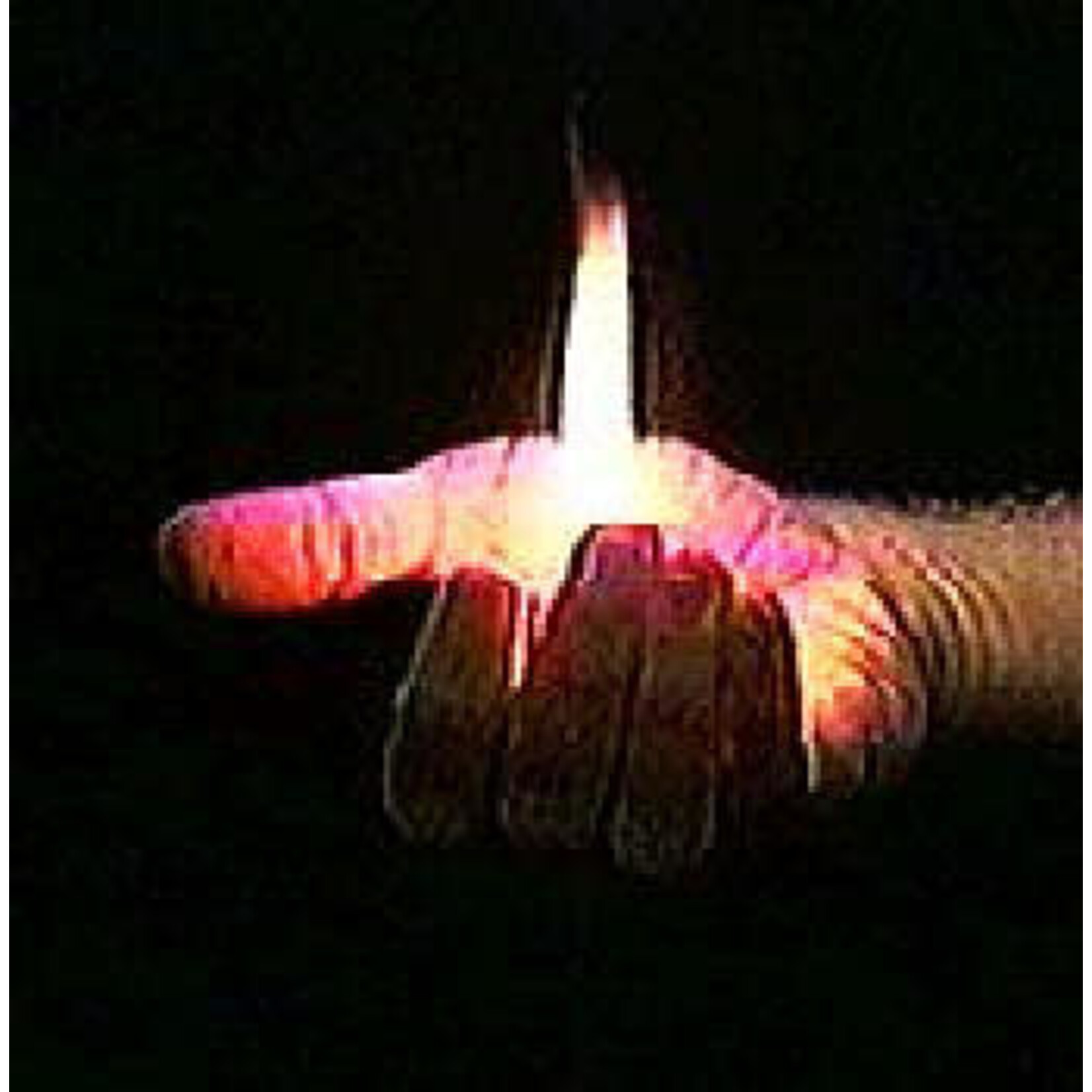 Fire from palms