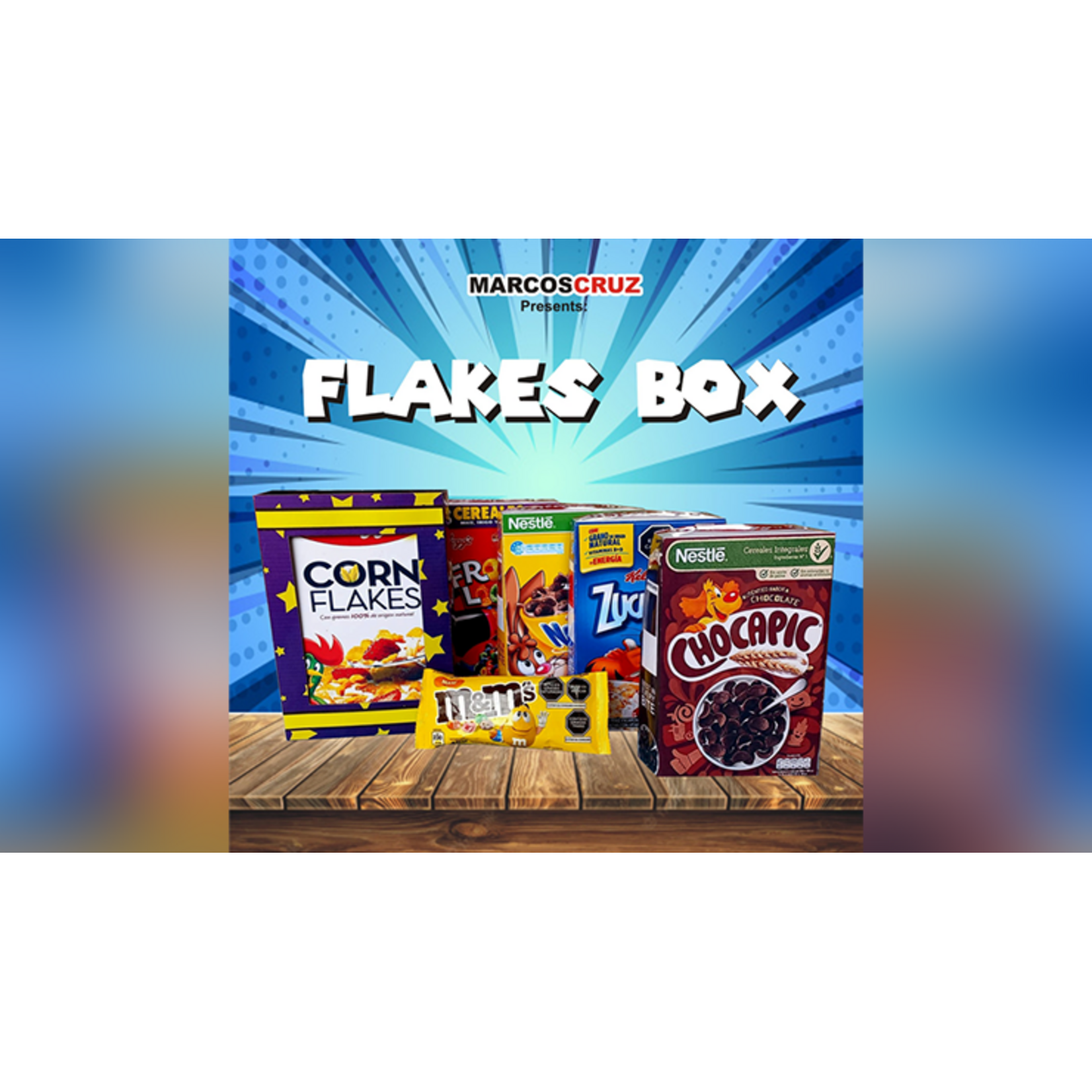 FLAKES BOX by Marcos Cruz