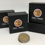 Folding 2 euro coin