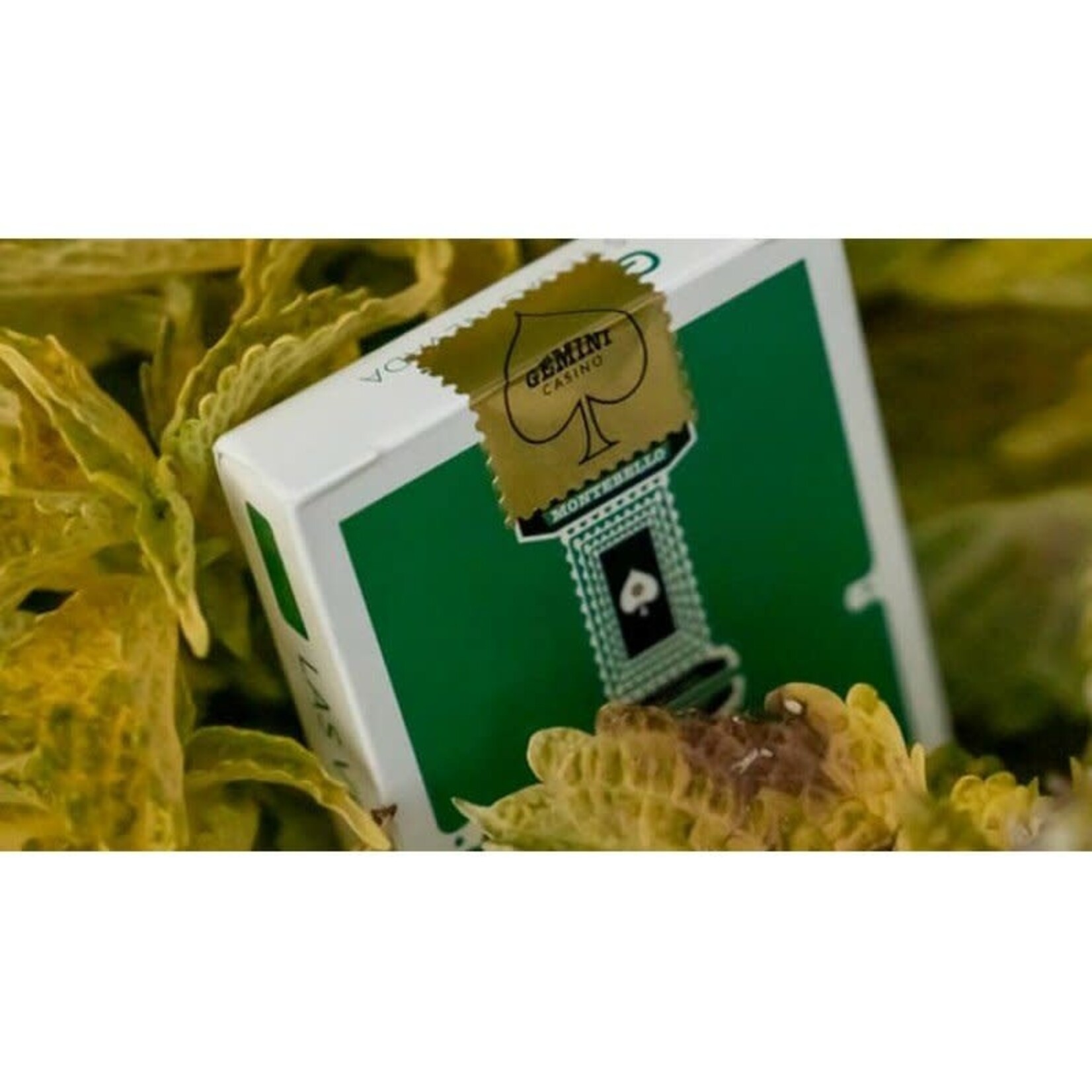 Gemini Casino Green Playing Cards