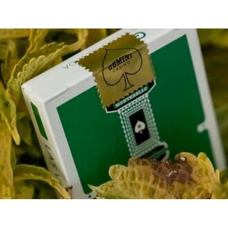 Gemini Casino Green Playing Cards