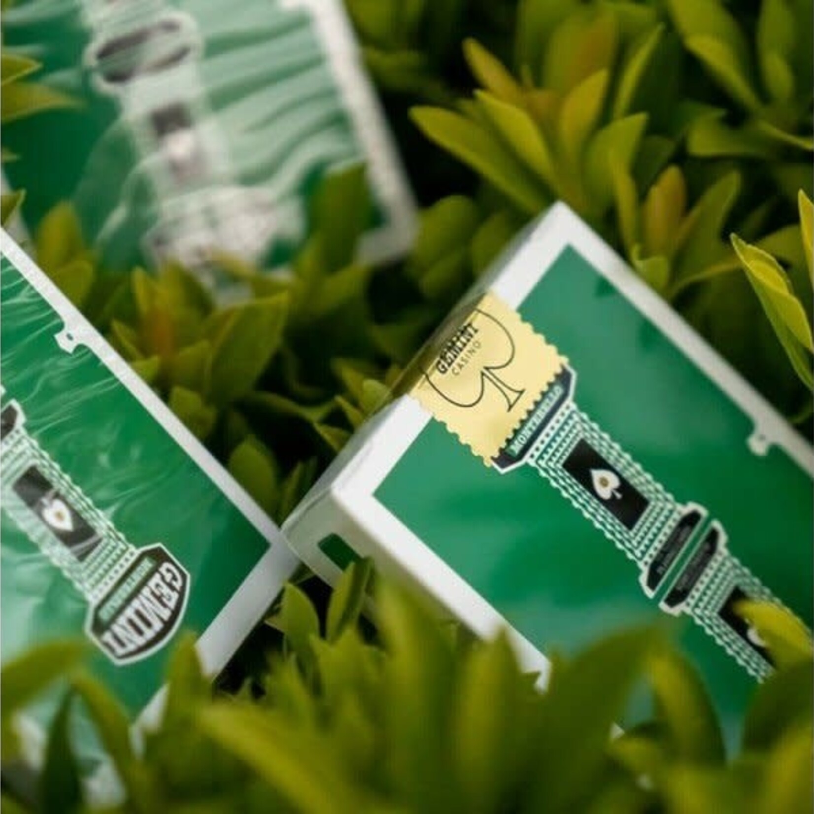 Gemini Casino Green Playing Cards