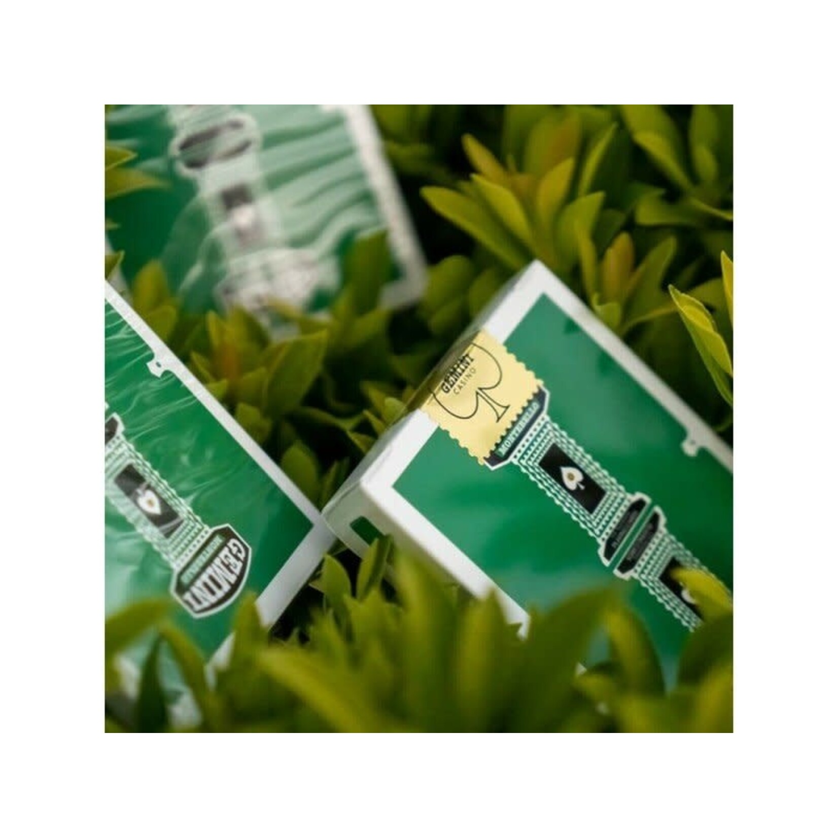 Gemini Casino Green Playing Cards