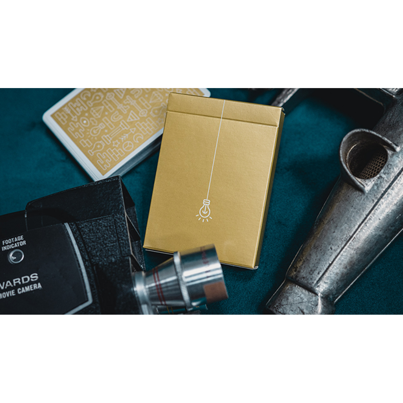 Gold ICON Playing Cards by Riffle Shuffle
