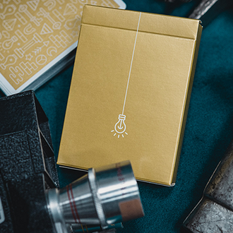 Gold ICON Playing Cards by Riffle Shuffle