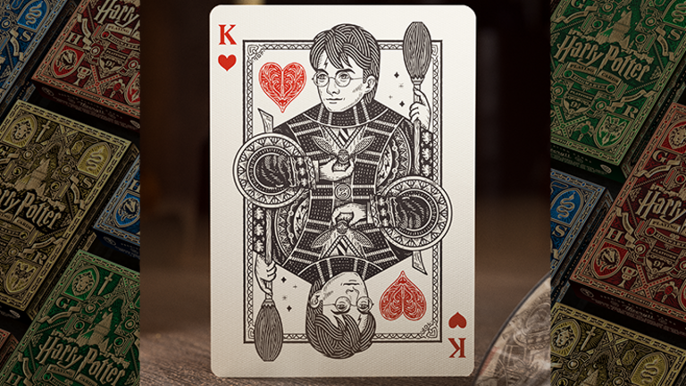 Harry Potter speelkaarten - Geel Theory11