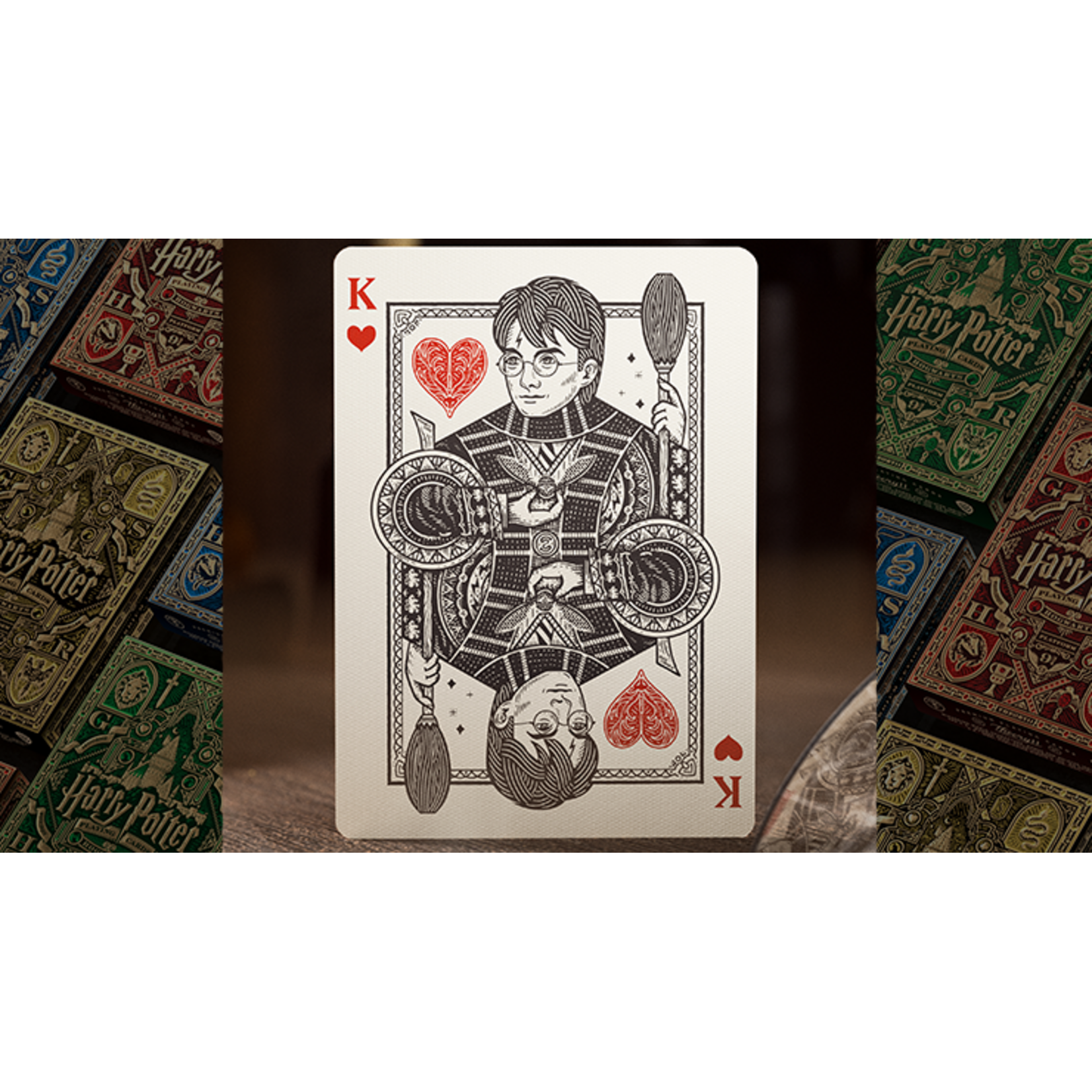 Theory11 Harry Potter speelkaarten - Rood Theory11